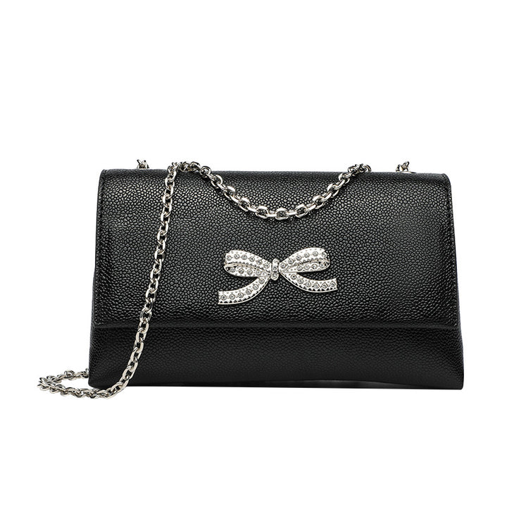 Damen Clutch-Tasche mit funkelndem Kristallverzierung Nord Taschen