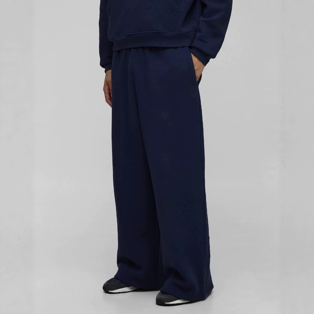 Unisex nan Thermo-Fleece-Jogginghose mit wärmender Innenbeschichtung, elastischem Komfortbund und geradem Bein Nord Taschen