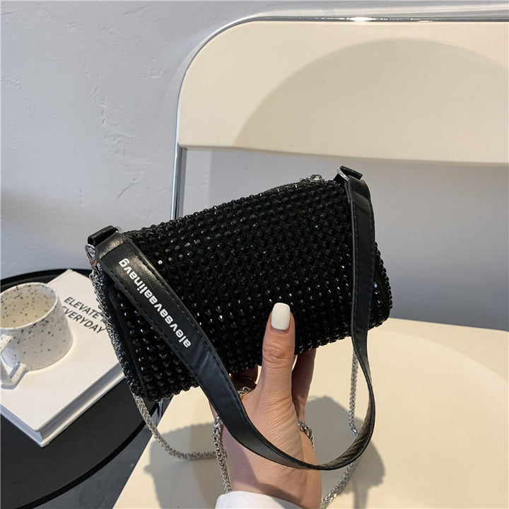 Damen Glamouröse Clutch-Tasche mit funkelnden Strassverzierungen Nord Taschen 1780427330