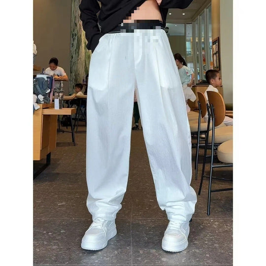 Damen Elegante und bequeme High-Waist Casual-Hose Nord Taschen