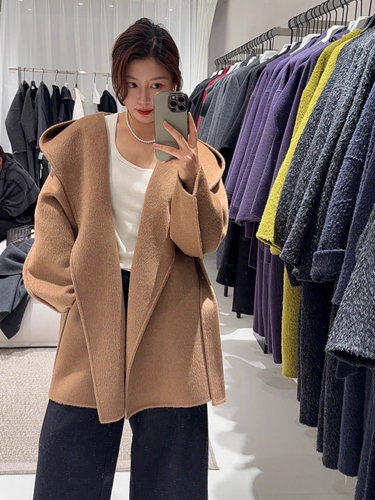 Klassische Gefütterte Winterjacke Damen