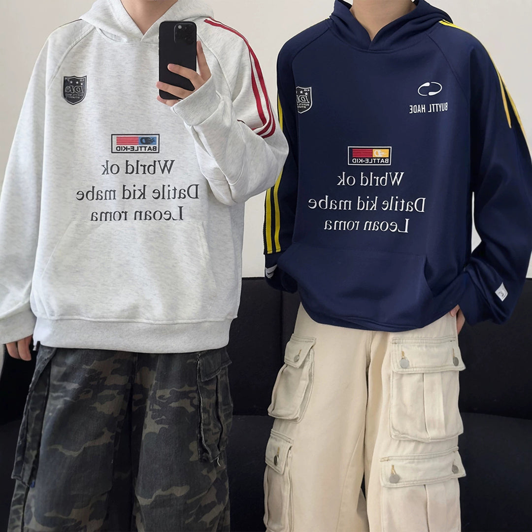 Unisex Urbaner Kapuzenpullover mit kreativen Grafiken Nord Taschen