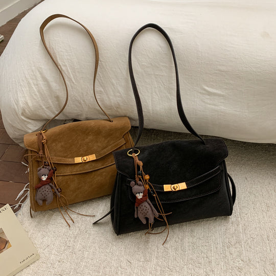 Damen Handtasche aus hochwertigem Kunstleder mit feinen Details Nord Taschen