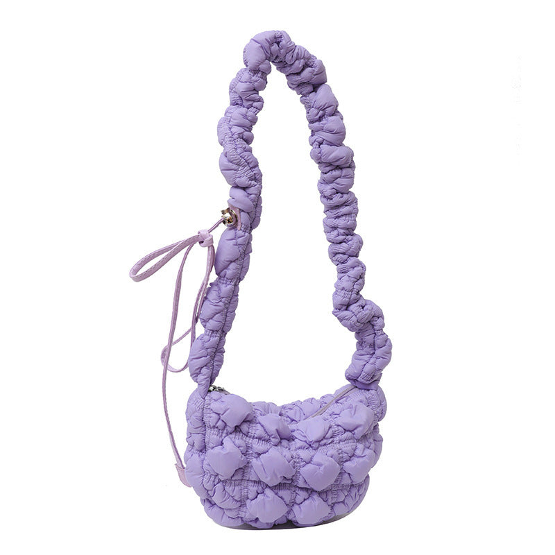 Damen modische Schultertasche mit gepolsterter Struktur und elegantem Tragegriff Nord Taschen