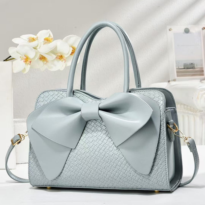 Damen elegante Handtasche mit großen Schleifenakzenten Nord Taschen