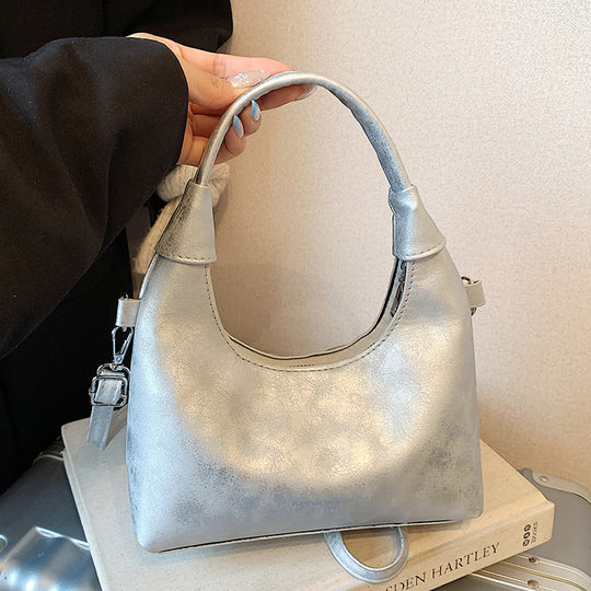 Damen Hobo-Tasche mit elegantem, geschwungenem Design und verstellbarem Schulterriemen Nord Taschen