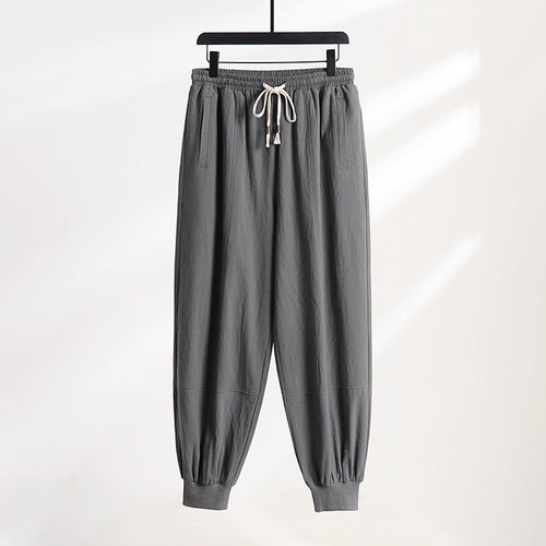 Herren Leichte Baumwoll-Jogginghose mit Kordelzug, Elastischem Bündchen und praktischen Taschen Nord Taschen