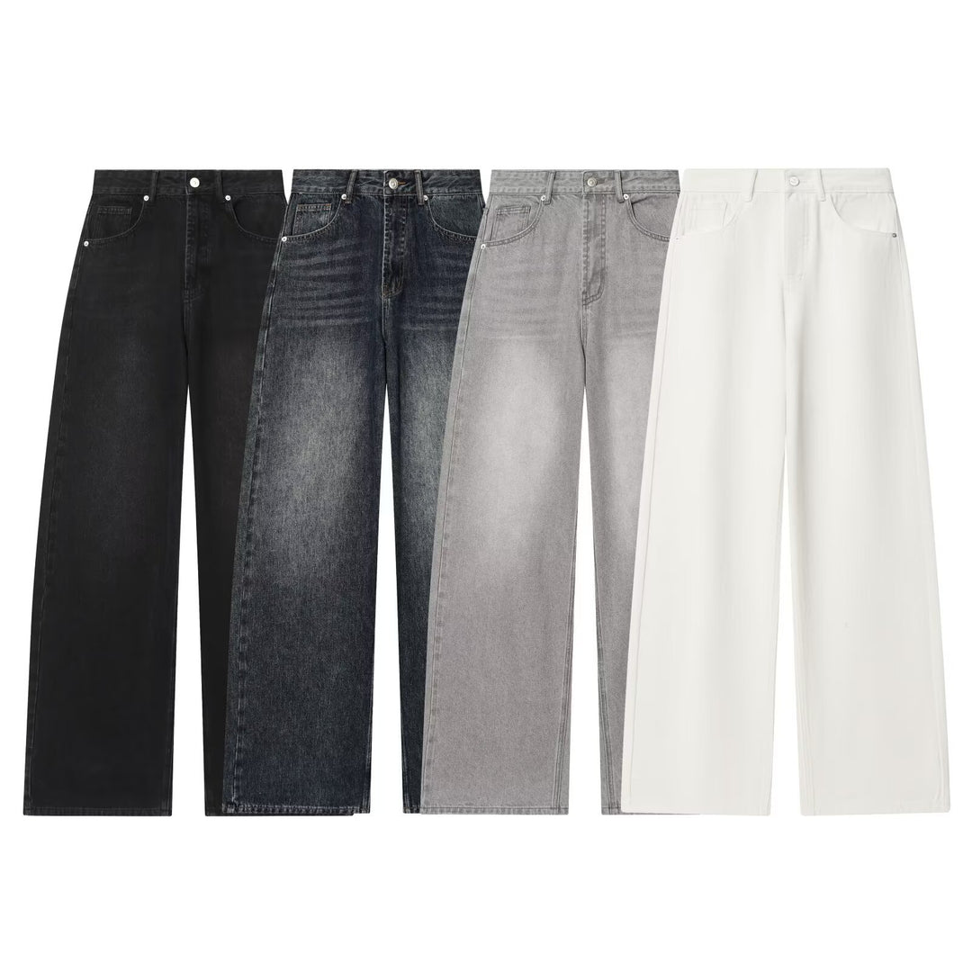 Damen Weite Highwaist-Culottehose mit Five-Pocket-Design und fließender Leinenoptik Nord Taschen
