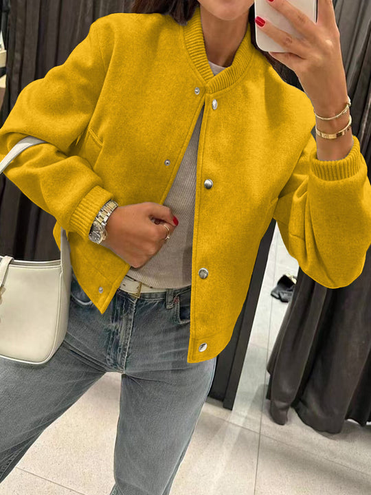 Damen Sportliche Oversized-Jacke Nord Taschen