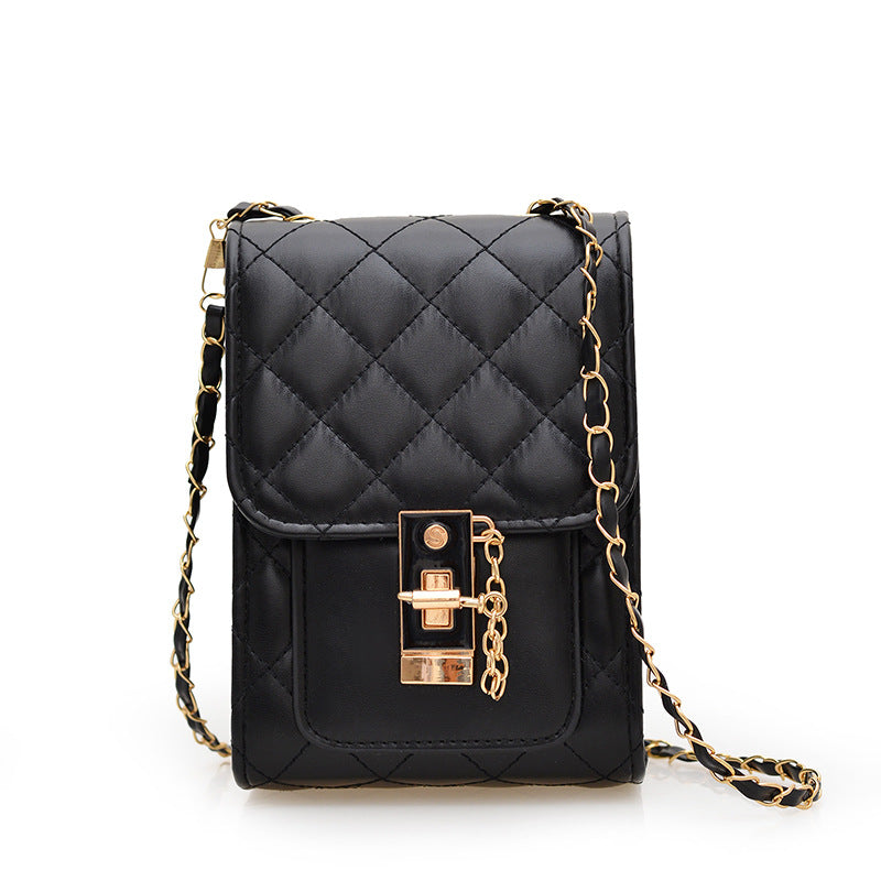 Damen Umhängetasche mit elegantem Steppdesign und praktischem Verschluss Nord Taschen