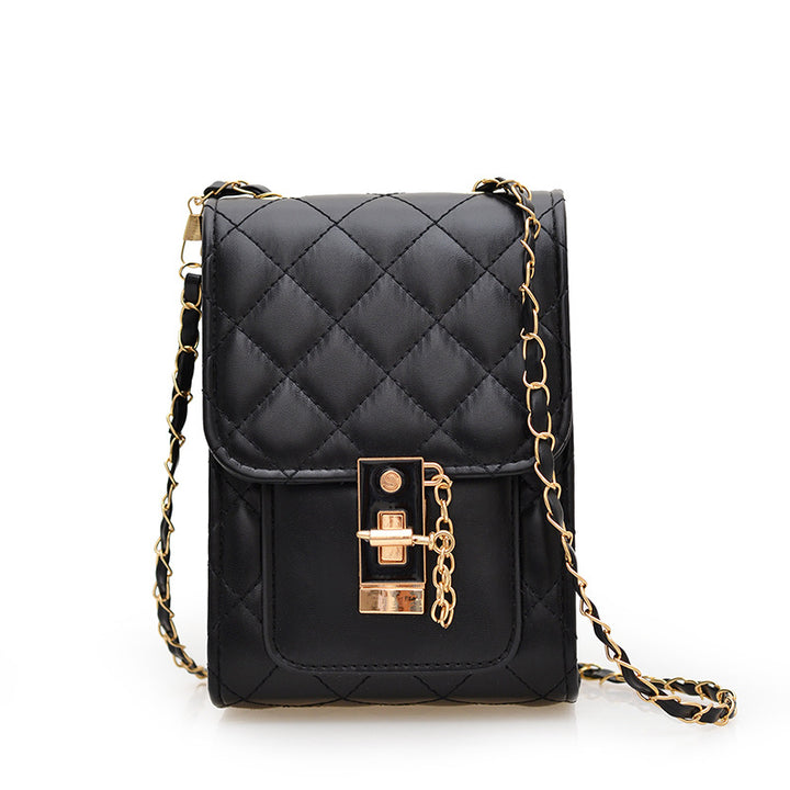 Damen Umhängetasche mit elegantem Steppdesign und praktischem Verschluss Nord Taschen