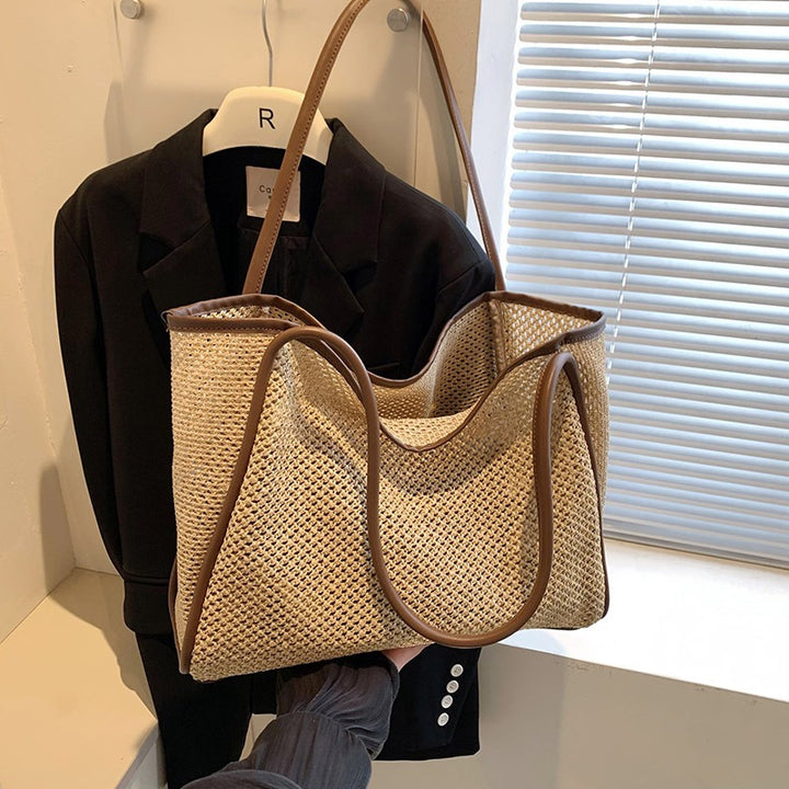 Damen Strandtasche aus natürlichen Materialien Nord Taschen