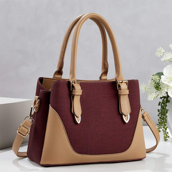 Damen elegante Handtasche mit verstellbarem Schulterriemen Nord Taschen