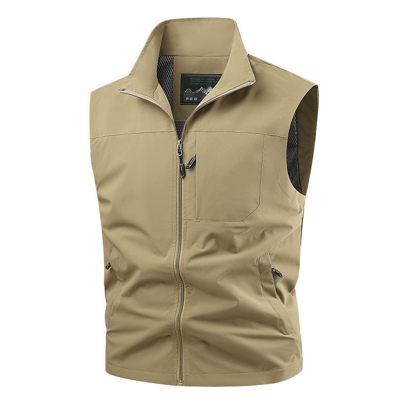 Herren Multifunktionale Outdoor-Gilet Nord Taschen