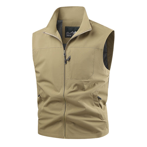 Herren Multifunktionale Outdoor-Gilet Nord Taschen