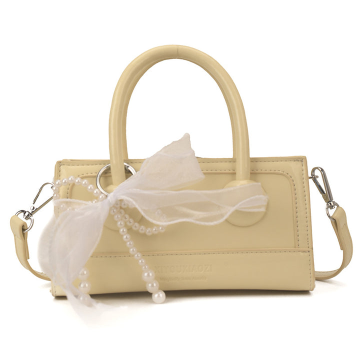 Damen elegante Handtasche mit Perlenakzent Nord Taschen