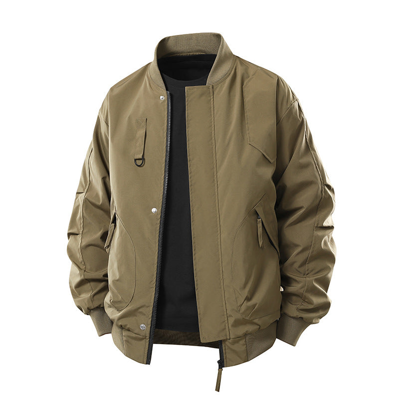 Men's  technical insulated bomber jacket with utility pockets and zip closure Nord Taschen