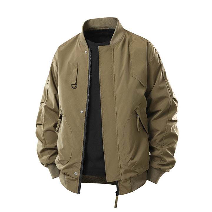 Men's  technical insulated bomber jacket with utility pockets and zip closure Nord Taschen