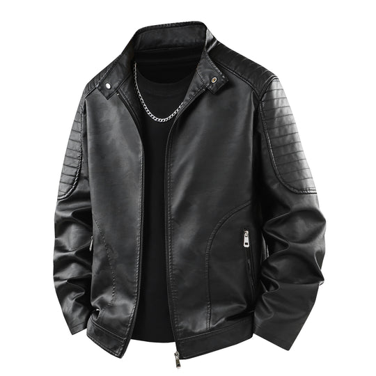 Herren Lederjacke Nord Taschen