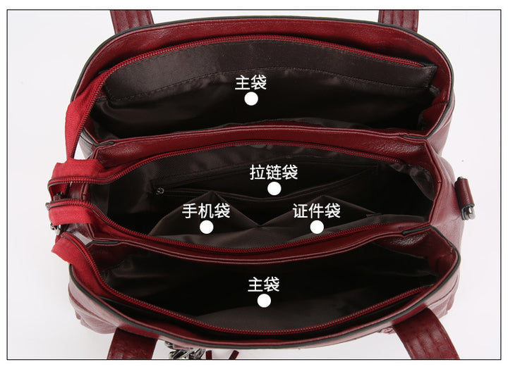Damen modische Handtasche mit eleganten Details Nord Taschen