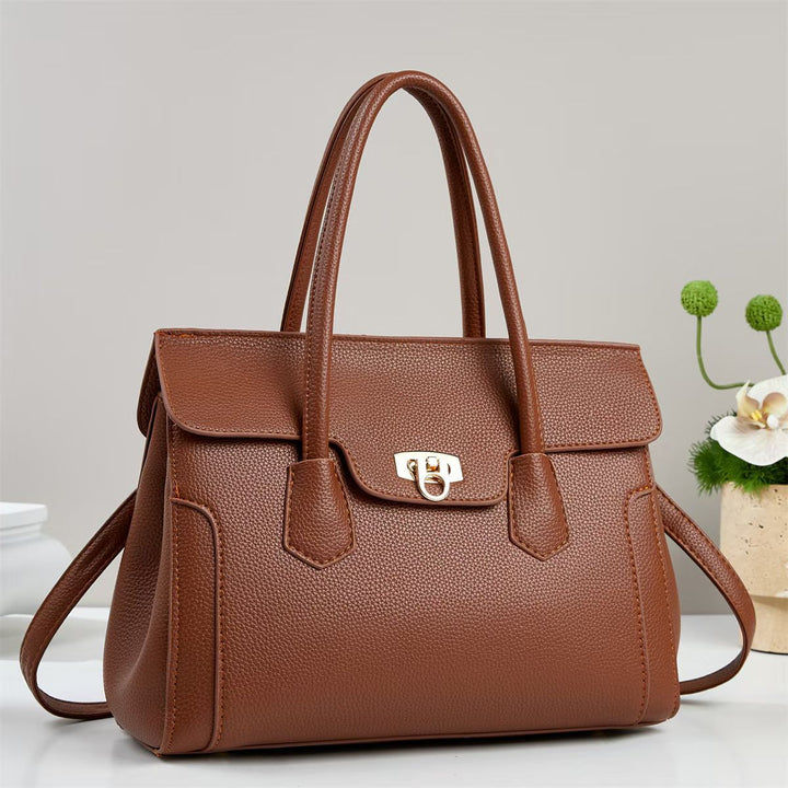 Damen elegante Handtasche mit praktischen Fächern und abnehmbarem Schulterriemen Nord Taschen