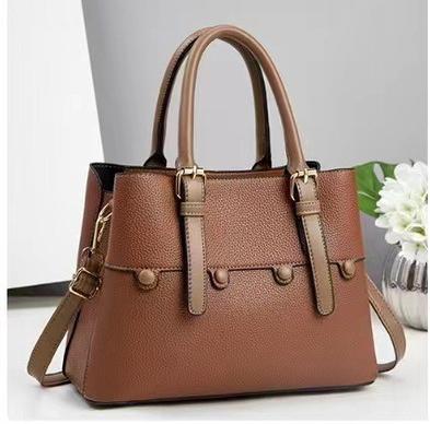 Damen elegante Handtasche mit strukturierten Details und abnehmbarem Schulterriemen Nord Taschen