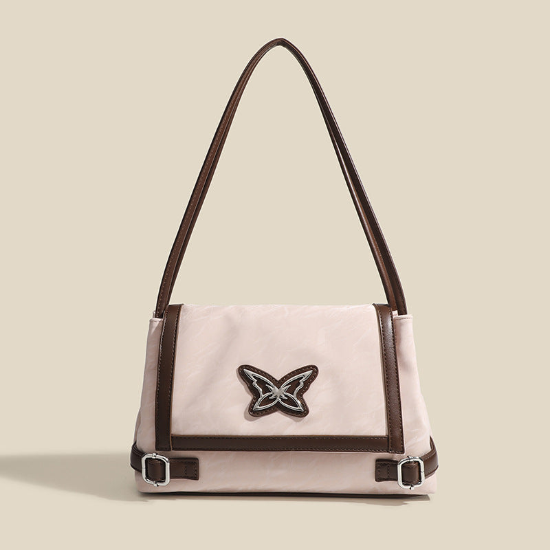 Damen Schultertasche mit elegantem Schmetterlingsmotiv und schickem Design Nord Taschen
