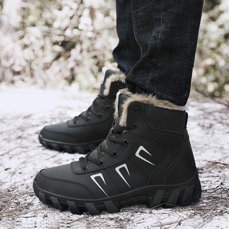 Damen Gefütterte Winter‑Ankle‑Boots mit Teddyfutter und griffiger Offroad‑Sohle Nord Taschen