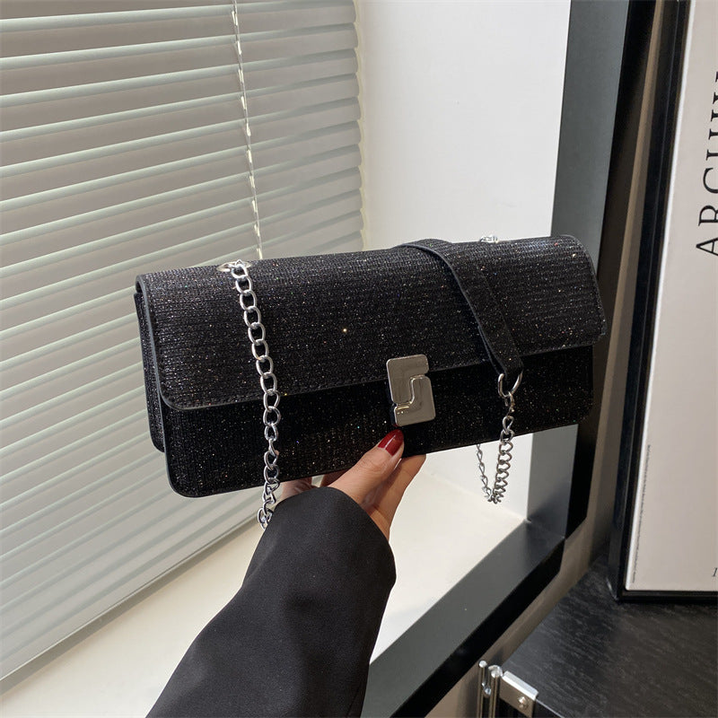 Damen elegante Clutch-Tasche mit funkelndem Obermaterial Nord Taschen