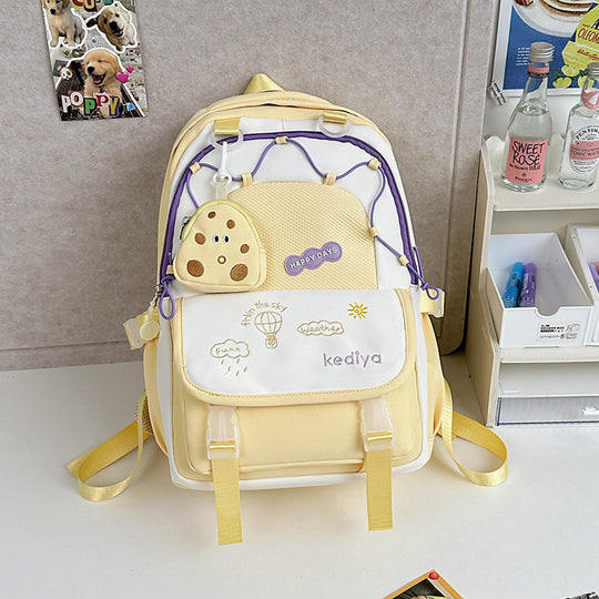 Damen Rucksack mit kreativem Motiv und multifunktionalen Fächern Nord Taschen