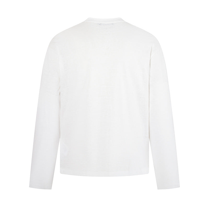 Damen Longsleeve-Shirt mit Vintage-Wildwest-Print und Rundhalsausschnitt Nord Taschen