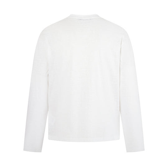 Damen Longsleeve-Shirt mit Vintage-Wildwest-Print und Rundhalsausschnitt Nord Taschen