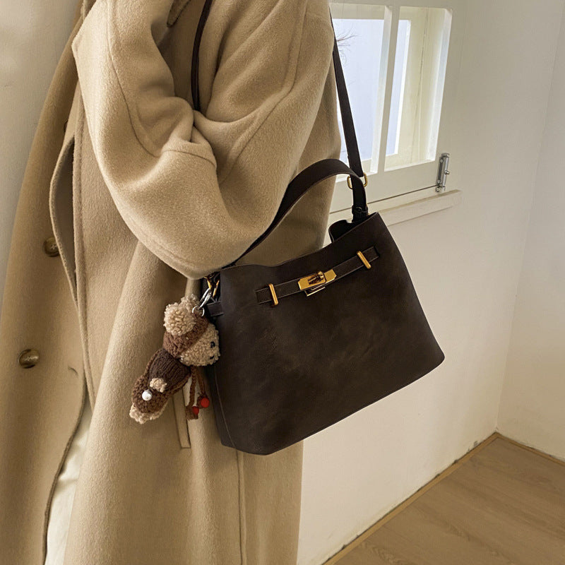 Damen hochwertige Handtasche mit eleganten Details Nord Taschen