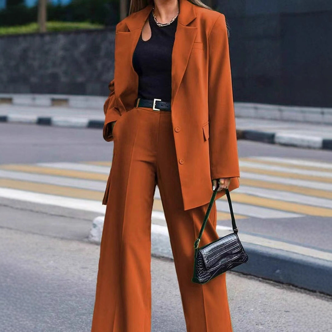 Damen Eleganter Zweiteiler im Business-Look