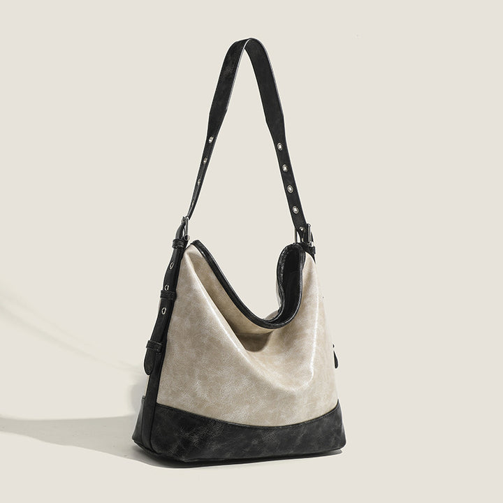 Damen Hobo-Tasche mit geschwungenem Schnitt und hochwertiger Innenausstattung Nord Taschen
