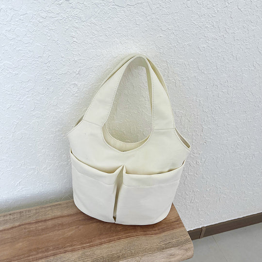 Damen Einkaufstasche mit stylischen Seitentaschen Nord Taschen