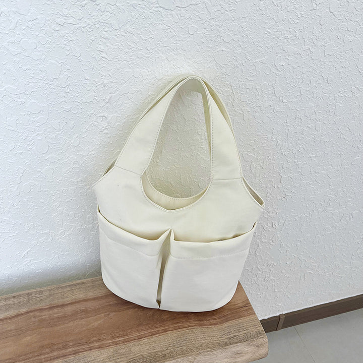 Damen Einkaufstasche mit stylischen Seitentaschen Nord Taschen
