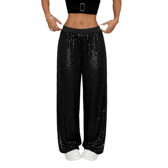 Damen Funkelnde Palazzohose Nord Taschen