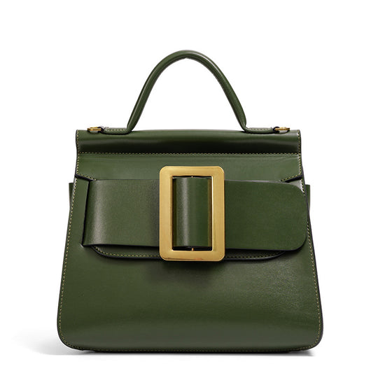 Damen Designer Crossbody Tasche mit markanter Schnallenverschluss Nord Taschen