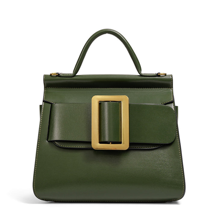 Damen Designer Crossbody Tasche mit markanter Schnallenverschluss Nord Taschen