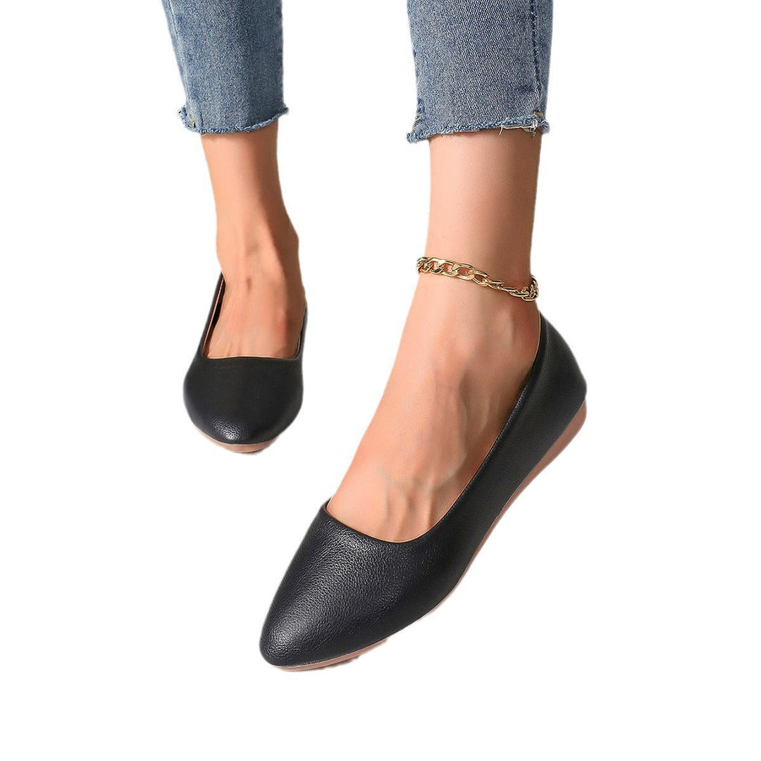 Damen Elegante Ballerinas mit zeitlosem Design und weichem Obermaterial