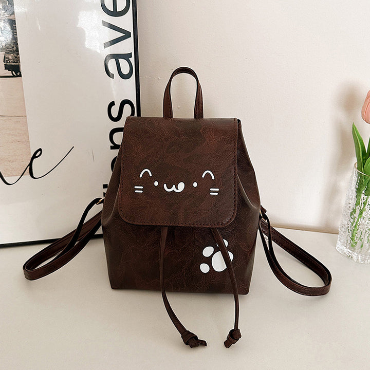 Damen süße Rucksacktasche mit Katzenmotiv Nord Taschen