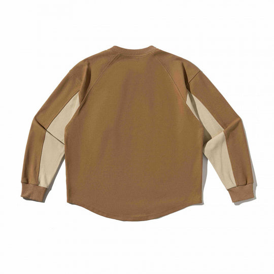 Unisex Oversize-Sweatshirt mit Raglanärmeln, zweifarbigen Einsätzen und Utility-Brusttasche Nord Taschen