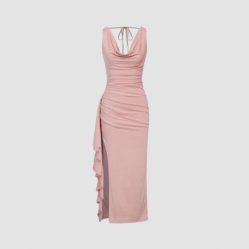 Damen figurbetontes Maxikleid mit elegantem Schnitt und aufregenden Details Nord Taschen