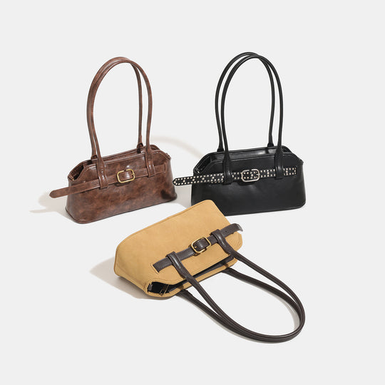 Damen elegante Handtasche mit abnehmbarem Schulterriemen Nord Taschen