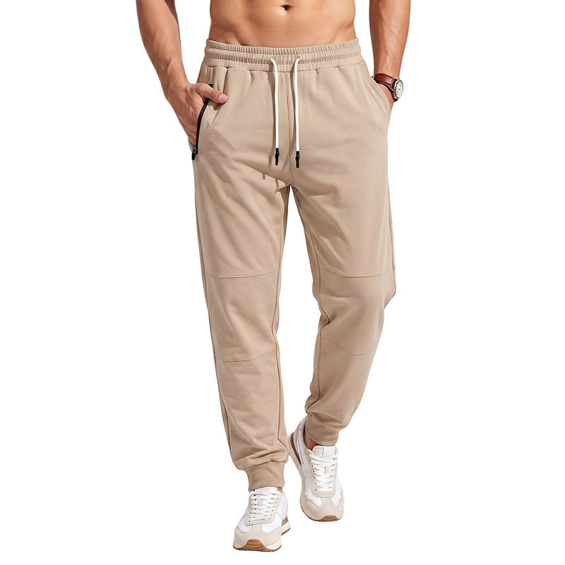Herren Sportive Jogginghose mit Reißverschlusstaschen, Kordelzug und elastischen Bündchen Nord Taschen