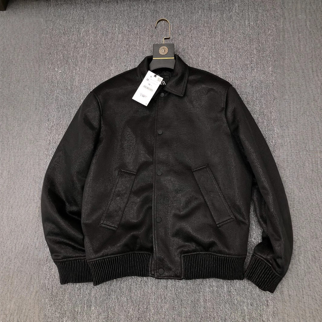 Herren Leichte Fieldjacke aus technischem Material mit aufgesetzten Pattentaschen und Stehkragen Nord Taschen