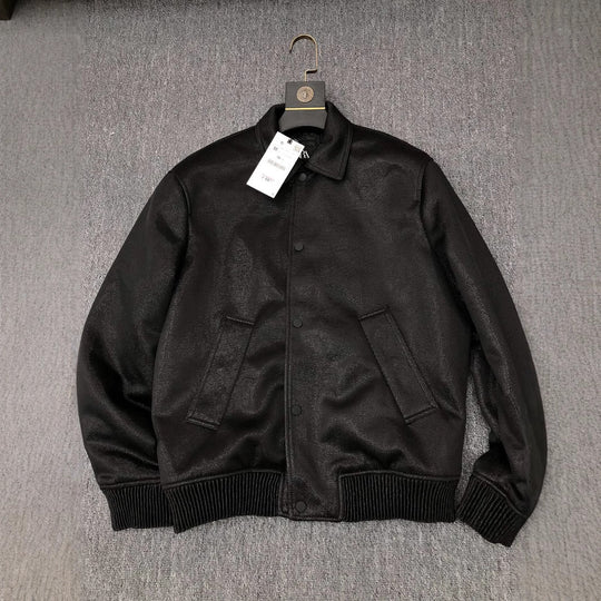 Herren Leichte Fieldjacke aus technischem Material mit aufgesetzten Pattentaschen und Stehkragen Nord Taschen