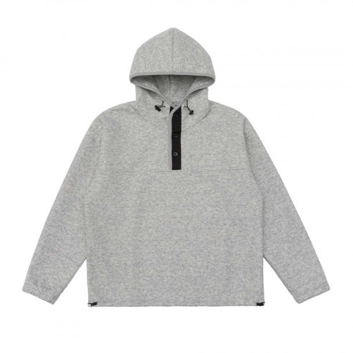Unisex Kapuzenpullover mit Knopfleiste und weichem Fleece-Innenfutter Nord Taschen