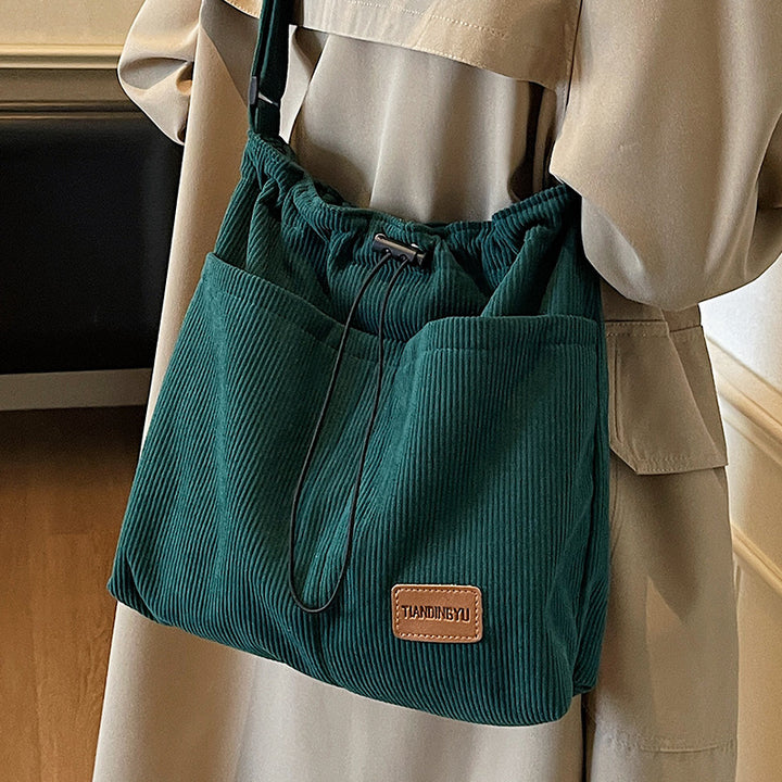 Damen Beuteltasche mit verstellbarem Kordelzug und strapazierfähigem Obermaterial Nord Taschen